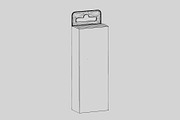 Product box 3d model, an Object 3D Model by fahad121 (Thumbnail 5 of 5)