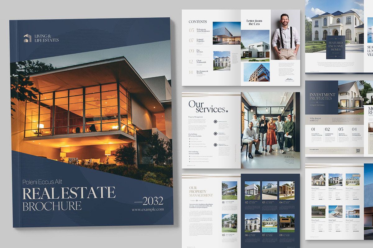 Real Estate Brochure Template, a Brochure Template by BrandPacks (Photo 6 of 6)