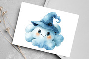 Kawaii Baby Halloween Clipart Bundle, an Illustration by Canvas Craft (Thumbnail 6 of 8)