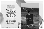 Wigwam - Handwritten Geometric Font, a Symbol Font by Struvictory.art (Thumbnail 2 of 9)
