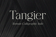 Tangier - Classy Modern Serif, a Serif Font by Viswell (Thumbnail 1 of 12)