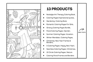 Adult Coloring Book Whole Shop