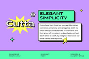 Cutta Sans Serif, a Sans Serif Font by Yukita Creative (Thumbnail 3 of 9)