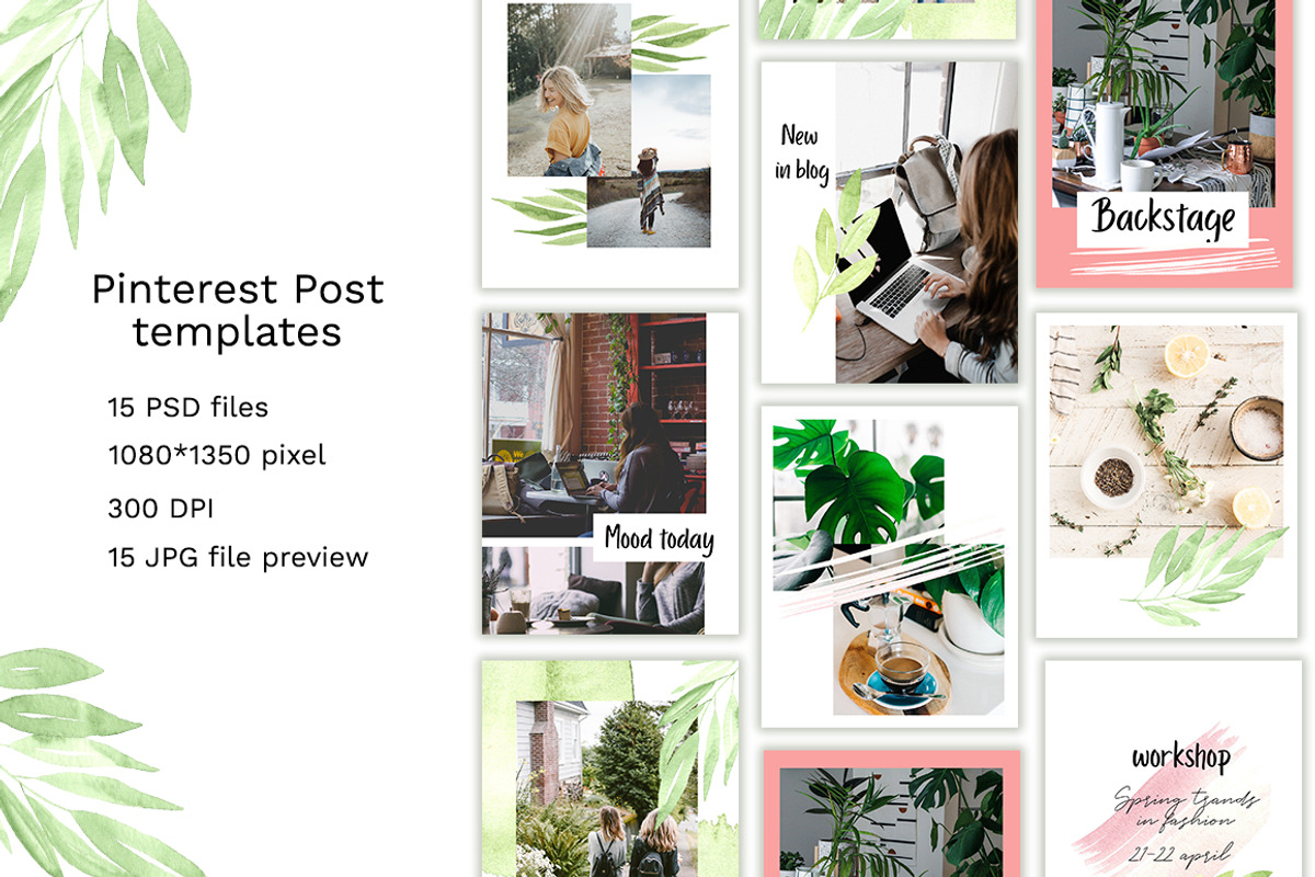 Social Media Templates, a Social Media Template by OlgaSerbun (Photo 7 of 8)