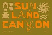 Handwritten Midcentury Motel Font, a Handwritten Font by Laras Wonderland (Thumbnail 13 of 14)