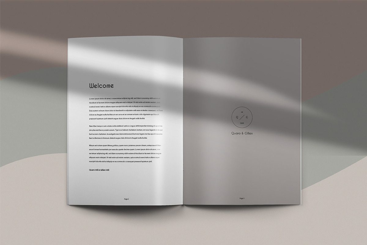 Quaro & Gillen - Botanical Brochure, a Magazine Template by KAZ by IanMikraz Studio (Photo 3 of 11)