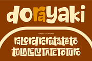 Tordeo - Unique Display Font, a Sans Serif Font by Flawless And Co (Thumbnail 8 of 10)