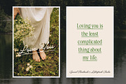 Special Handmade | Font Duo, a Script Font by Letter Fresh (Thumbnail 12 of 13)
