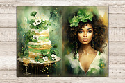 St. Patrick's Day Junk Journal Kit, a Seasonal Illustration by GlamArtZhanna (Thumbnail 7 of 10)