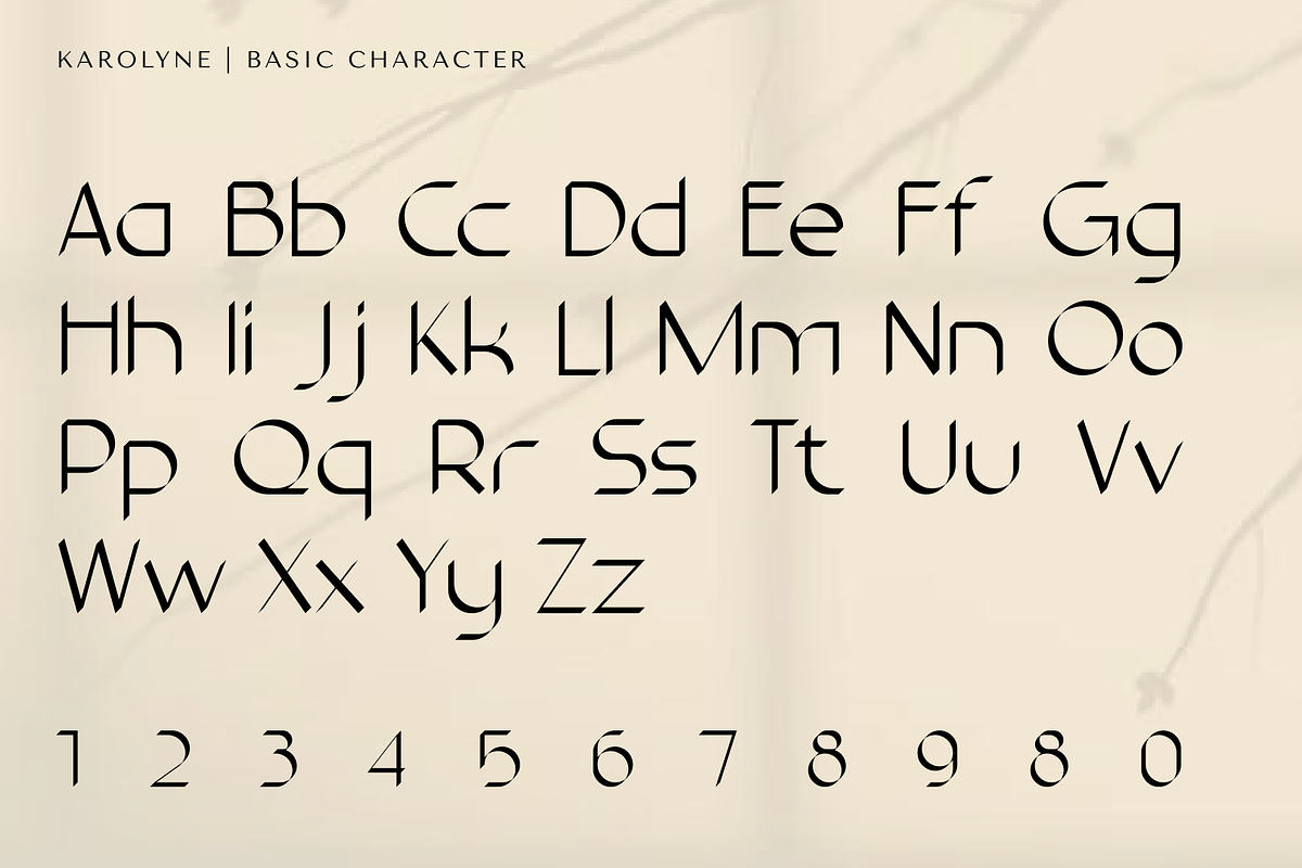 Karolyne, a Sans Serif Font by CuratedType Studio (Photo 3 of 10)