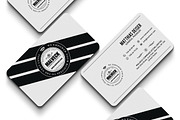 Modern White Business Card, a Business Card Template by Marvel (Thumbnail 2 of 4)