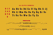 MREYBOLL | Athletic Font, a Font by twinstd (Thumbnail 14 of 16)