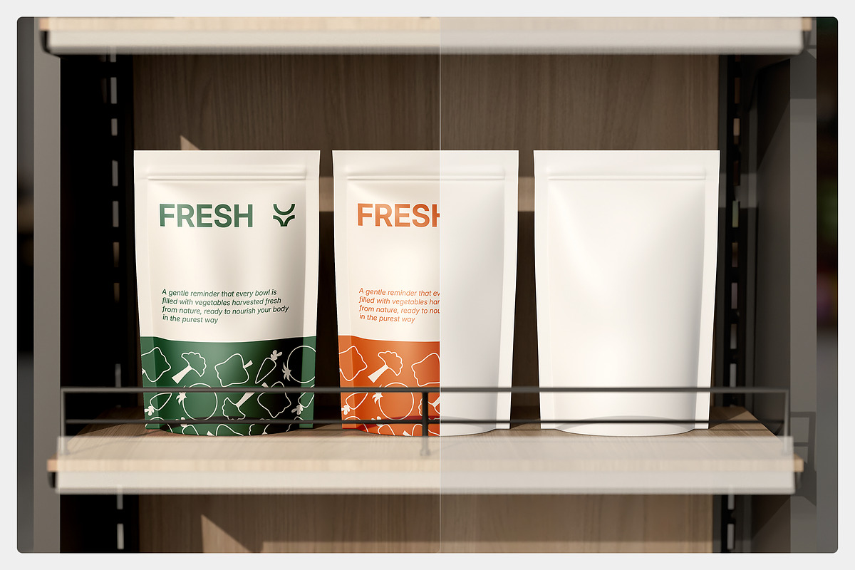 Food & Market Branding Mockup Set, a Packaging Mockup by Arvalamockup (Photo 9 of 10)