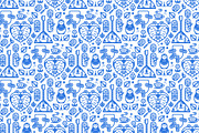 Seamless Pattern in Russian Style, a Pattern Graphic by JulyPluto (Thumbnail 1 of 2)