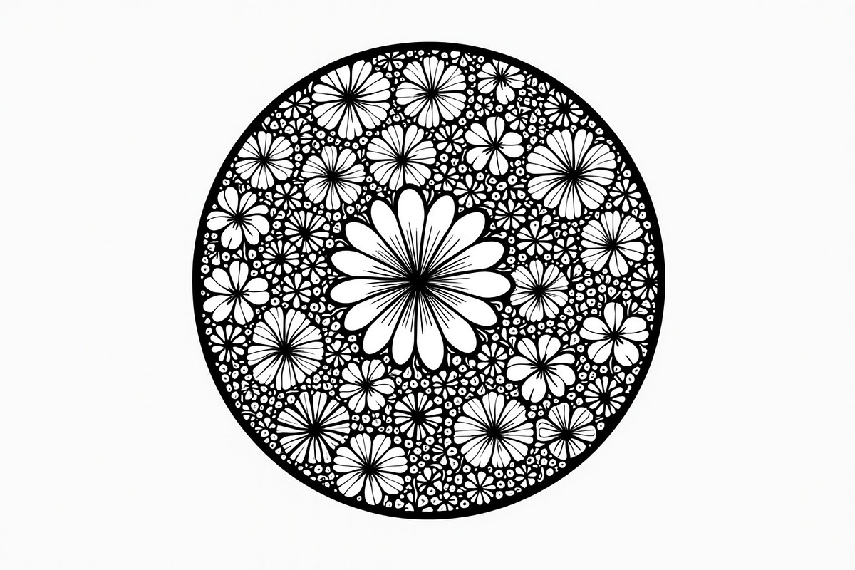 Mandala Floral Circle Pack, an Illustration by BIPLOB EXPERT (Photo 8 of 9)