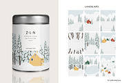 Winter season clipart, a Seasonal Illustration by LyubovZaytseva (Thumbnail 10 of 15)