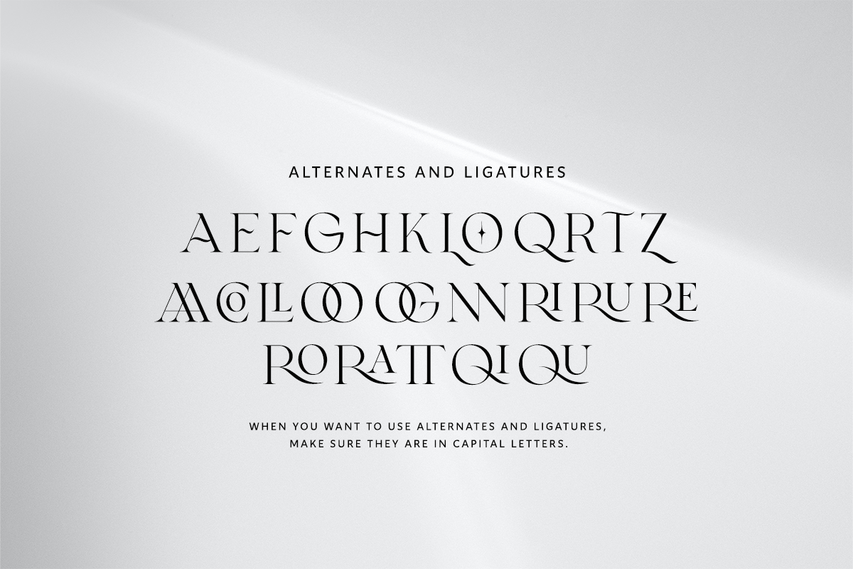 Crusade Queen, a Font by DzikrulAulia (Photo 5 of 10)