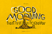 Molvins - Kids Scribble Font, a Symbol Font by ikiiko (Thumbnail 3 of 7)