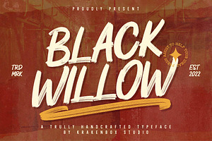 Black Willow - Handbrush