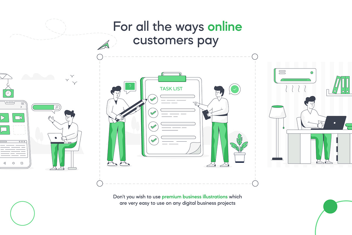 Flat Business Illustrations, a Finance Illustration by Brickclay (Photo 4 of 8)