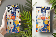 Winter Joy of Polar Bear Family, an Animal Illustration by yahu88studio (Thumbnail 6 of 6)