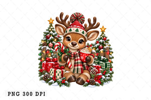 Christmas Reindeer PNG