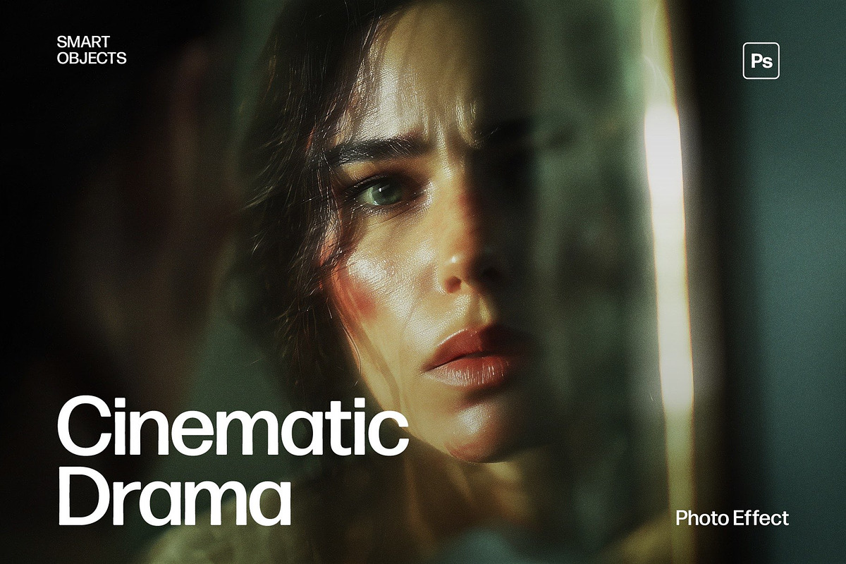 Cinematic Drama Photo Effect, a Layer Style Add-On by DesignerCandies (Photo 1 of 7)