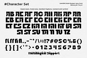 Gakero - Bold Modern Sans Font, a Sans Serif Font by Say Studio (Thumbnail 12 of 12)