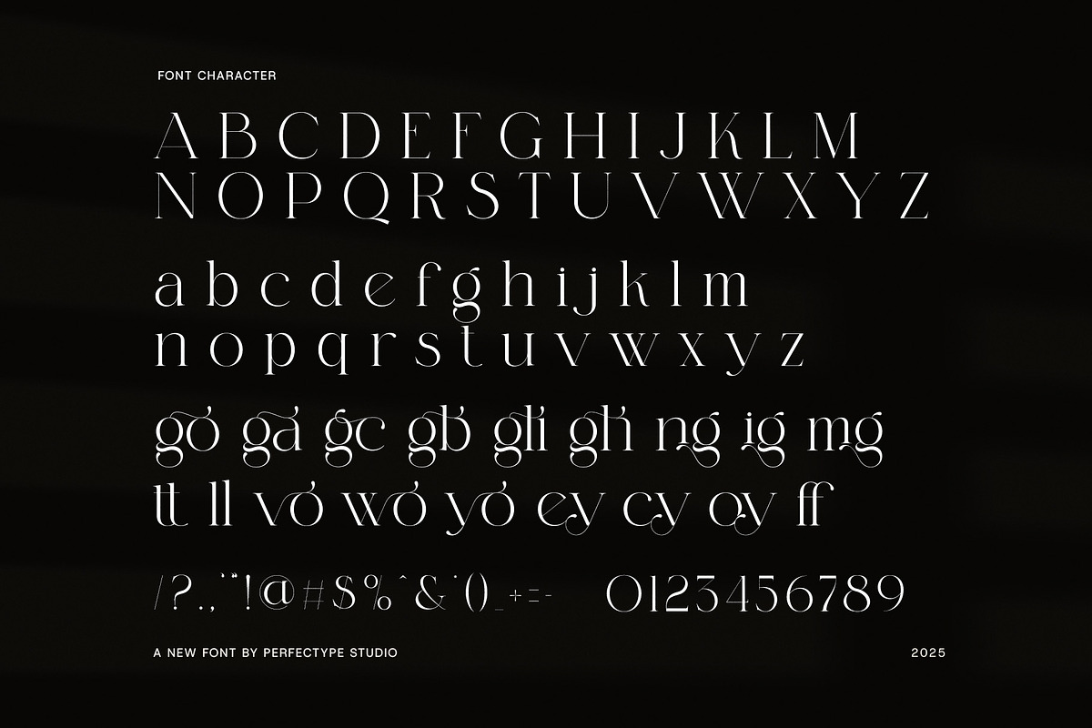 Magline Elegant Serif Font, a Serif Font by Perfectype (Photo 8 of 8)