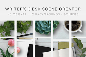 Writer's Desk Scene Creator
