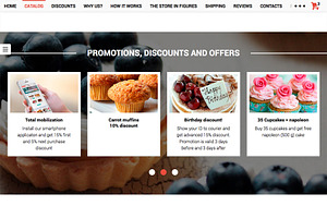 Best Dessert Landing Page Template