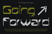 Aestero Vintage, a Sans Serif Font by Craft Supply Co. (Thumbnail 7 of 8)