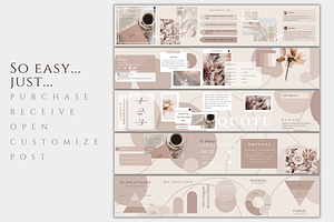 Powder Pink Coach Carousel Templates