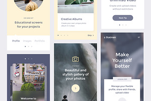 Statmen XD IOS Ui Kit - Walkthrough