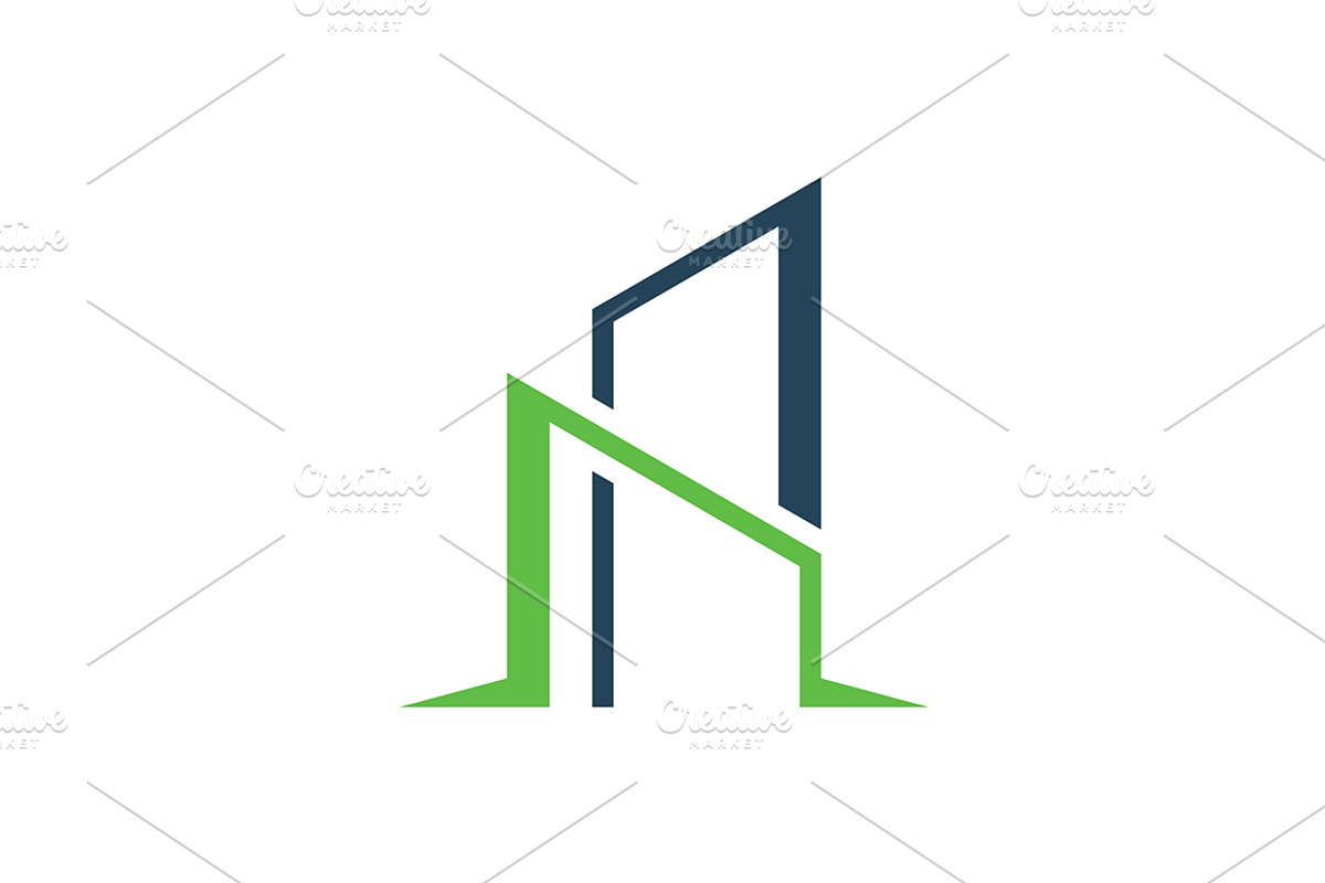 20 Logo Building Template Bundle, a Branding & Logo Template by Acongraphic (Photo 8 of 21)
