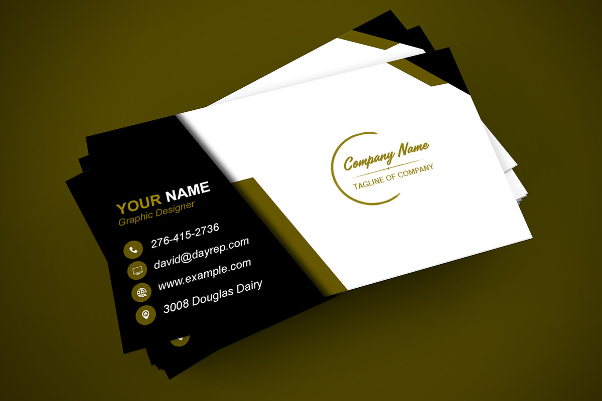 Modern Corporate ID Card preview 5