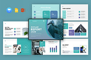 Annual Report Presentation Template, a Presentation Template by Pradaxa (Thumbnail 1 of 10)