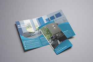 Trifold Interior Brochure - V768