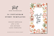 Boho Instagram Story Canva Templates, a Social Media Template by beatriceviyiwi (Thumbnail 3 of 4)