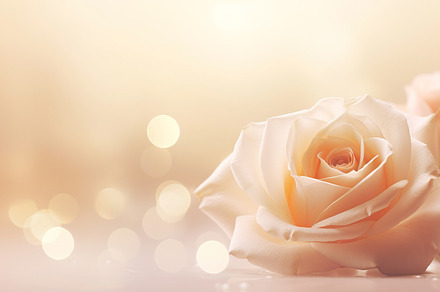 Romantic Pink Rose Floral Background, a Background Photo by Iconogenic