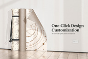Yoga Mat Mockups, a Merchandise Mockup by rebrandy (Thumbnail 3 of 10)