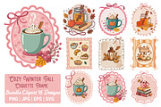 Cozy Winter Fall Frame Bundle, a Photo by Actual Pixel (Thumbnail 1 of 18)