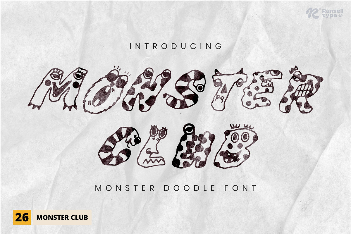 The Best Halloween Font Bundle, a Font by Runsell Studio (Photo 55 of 74)