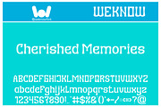 Best of Luck font, a Font by weknow (Thumbnail 5 of 8)