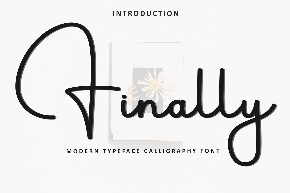 Finally, a Handwritten Font by InermediaSTUDIO (Photo 1 of 8)