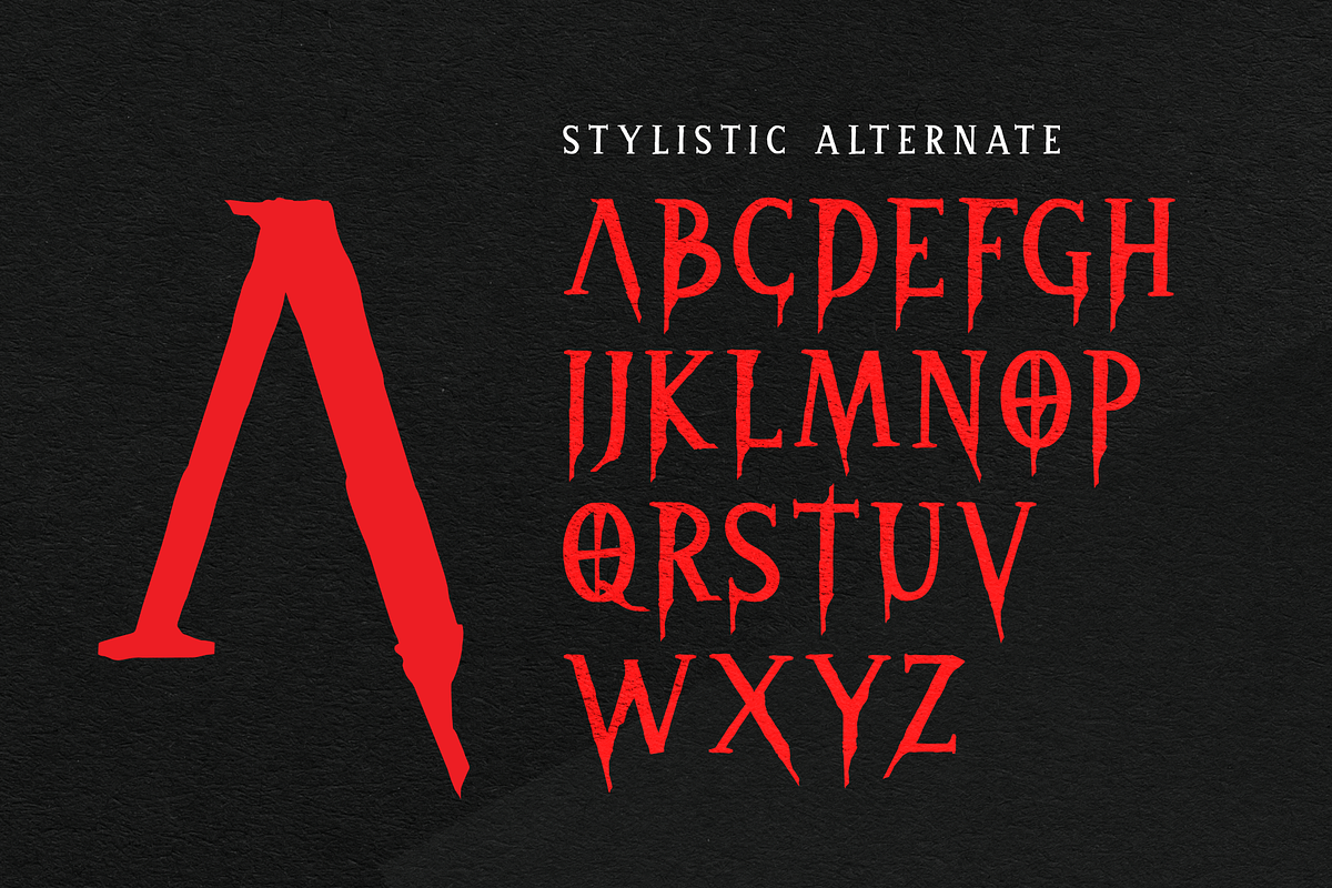 Santet, a Font by Dumadistyle (Photo 2 of 8)