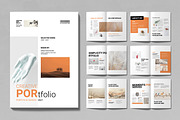Minimalist Portfolio Design, a Stationery Template by MightyDesign (Thumbnail 1 of 6)