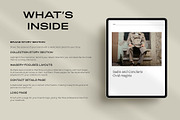 Fashion Lookbook Template, a Templates & Theme by The Fashion Work Store (Thumbnail 4 of 5)