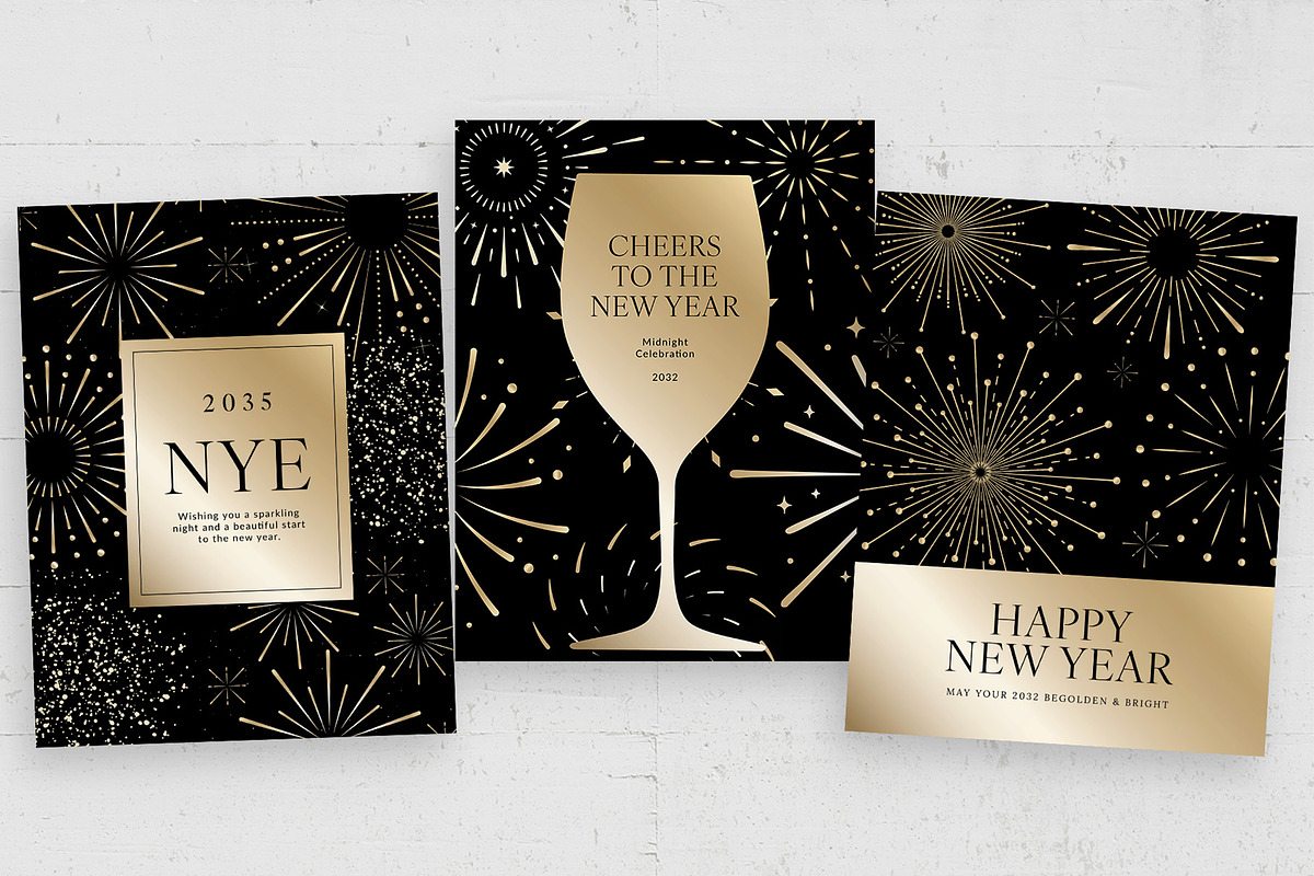 New Years Poster Flyer Template, a Flyer Template by BrandPacks (Photo 6 of 6)