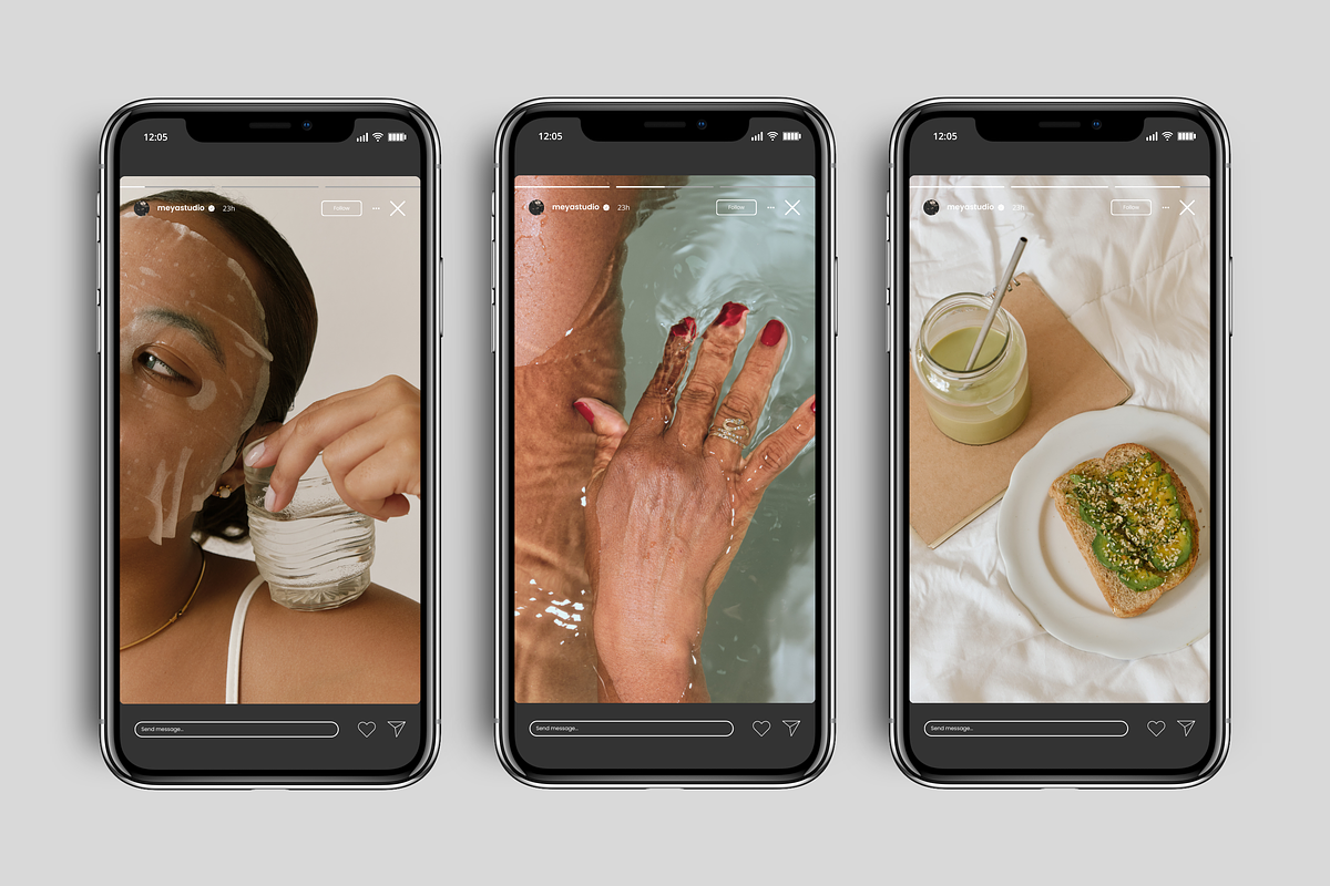 Instagram Mockup for Canva 4:5 Vol2, an iPhone Mockup by rainbojelia (Photo 9 of 9)